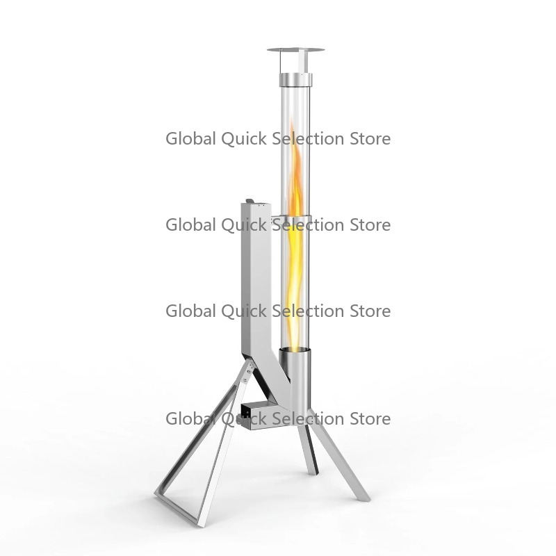Outdoor Camping Heater - Zewnętrzna kuchenka na pellet ze stali