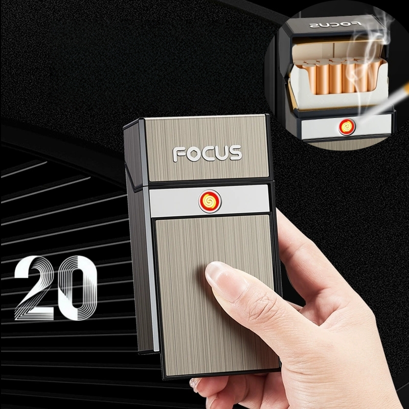 Outdoor Windproof Lighter - Nowa zapalniczka USB w kształcie pudełka