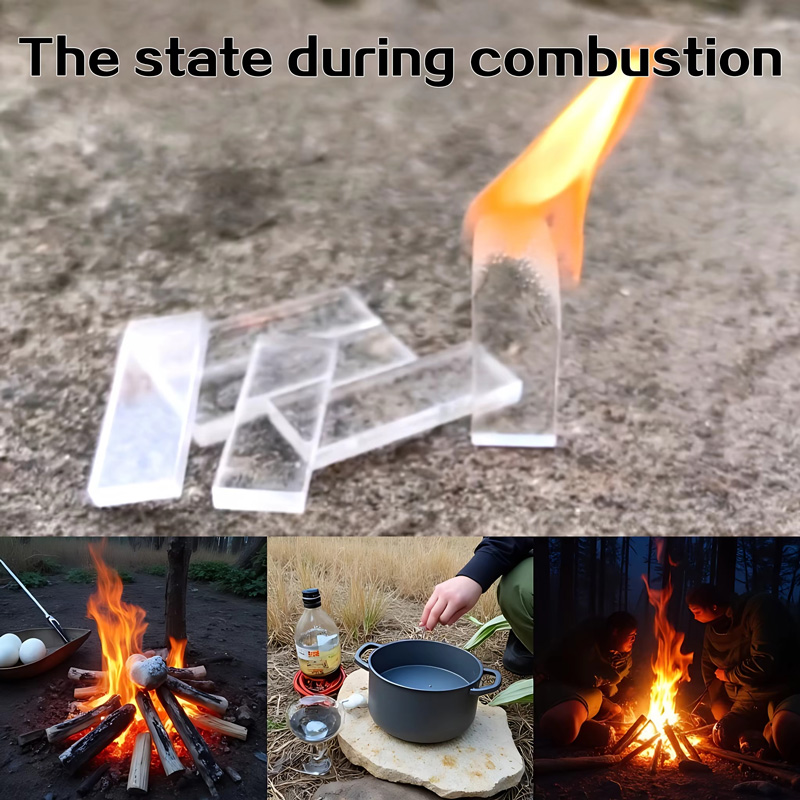 Outdoor Camping Burner - 30/60/120 szt. Przenośny Mini Rozpałka do