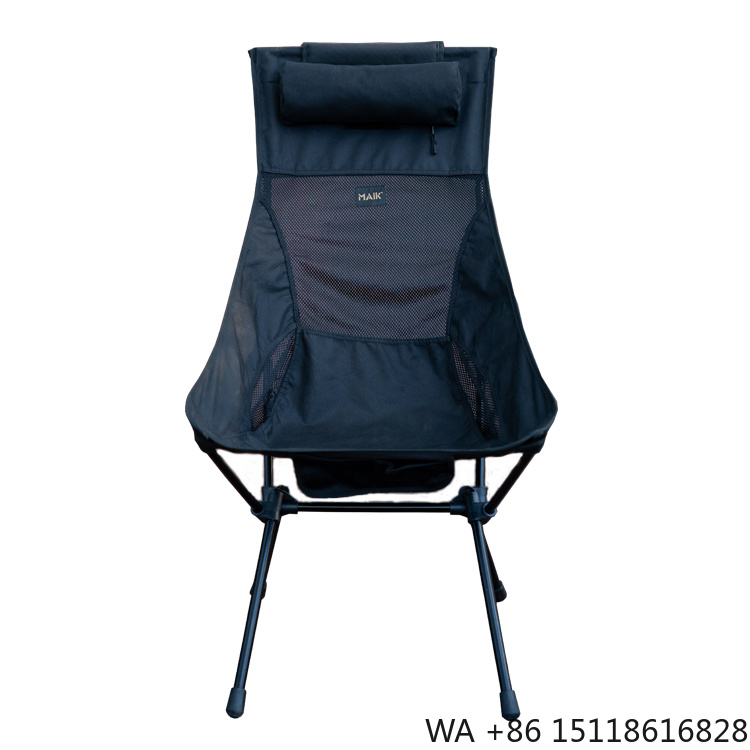 Outdoor Camping Warehouse - Przenośne krzesło plażowe ogrodowe z wysokim