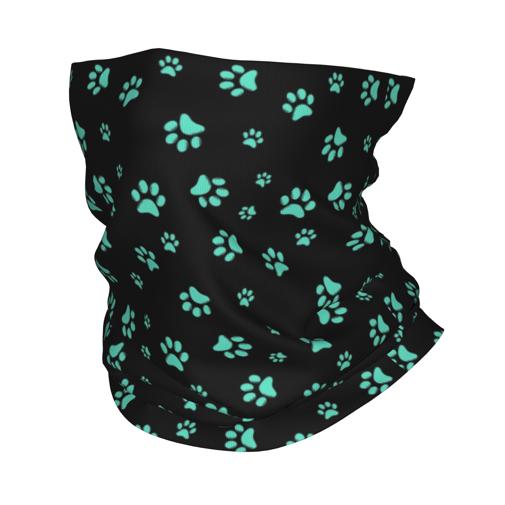 Trekking Gaiters - Wielofunkcyjna chusta/bandana z motywem psich łap