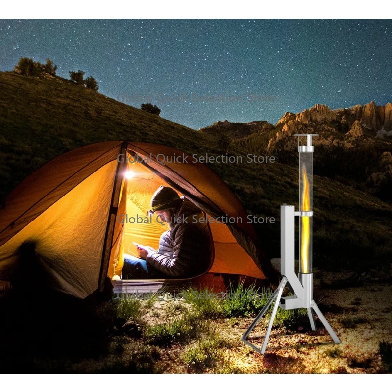 Zewnętrzna kuchenka na pellet  – Outdoor Camping Heater recenzja i cena