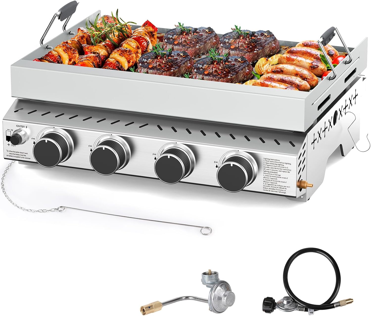 Przenośny grill gazowy ze stal – Outdoor Camping Burner recenzja i cena