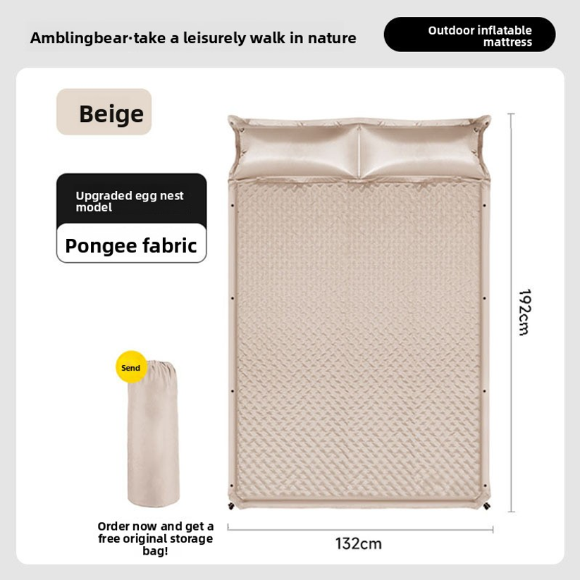 Materac dmuchany, materac z gą – Outdoor Camping Mattress recenzja i cena
