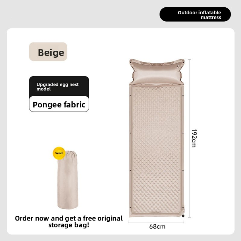 Materac dmuchany, materac z gą – Outdoor Camping Mattress recenzja i cena