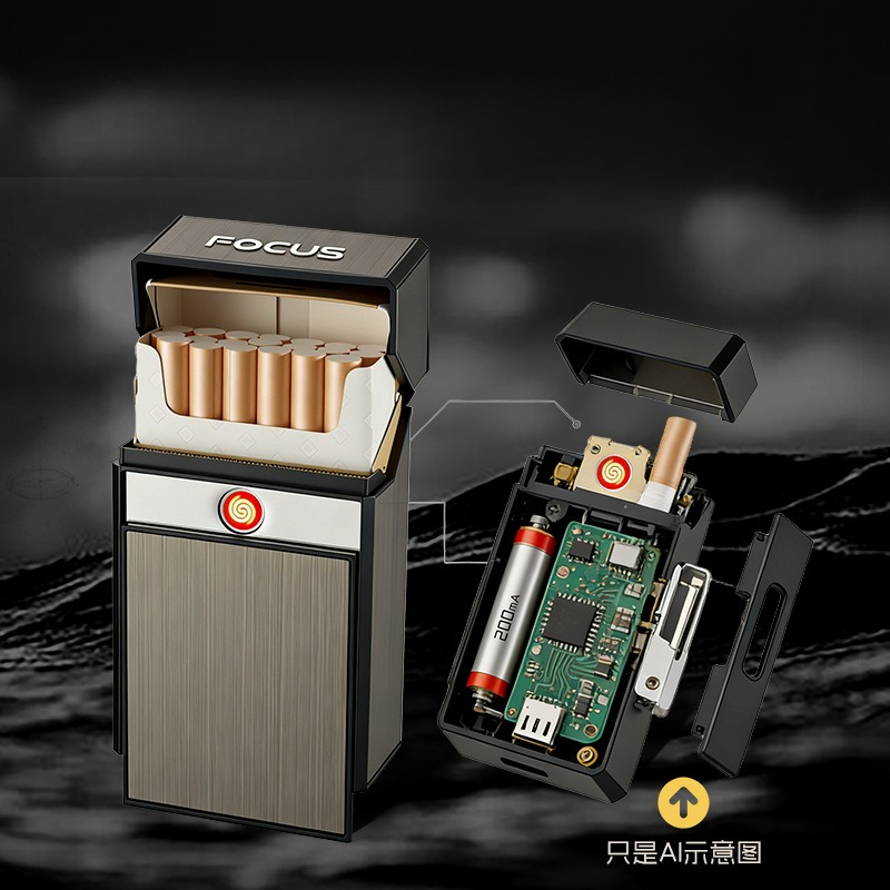 Nowa zapalniczka USB w kształc – Outdoor Windproof Lighter recenzja i cena