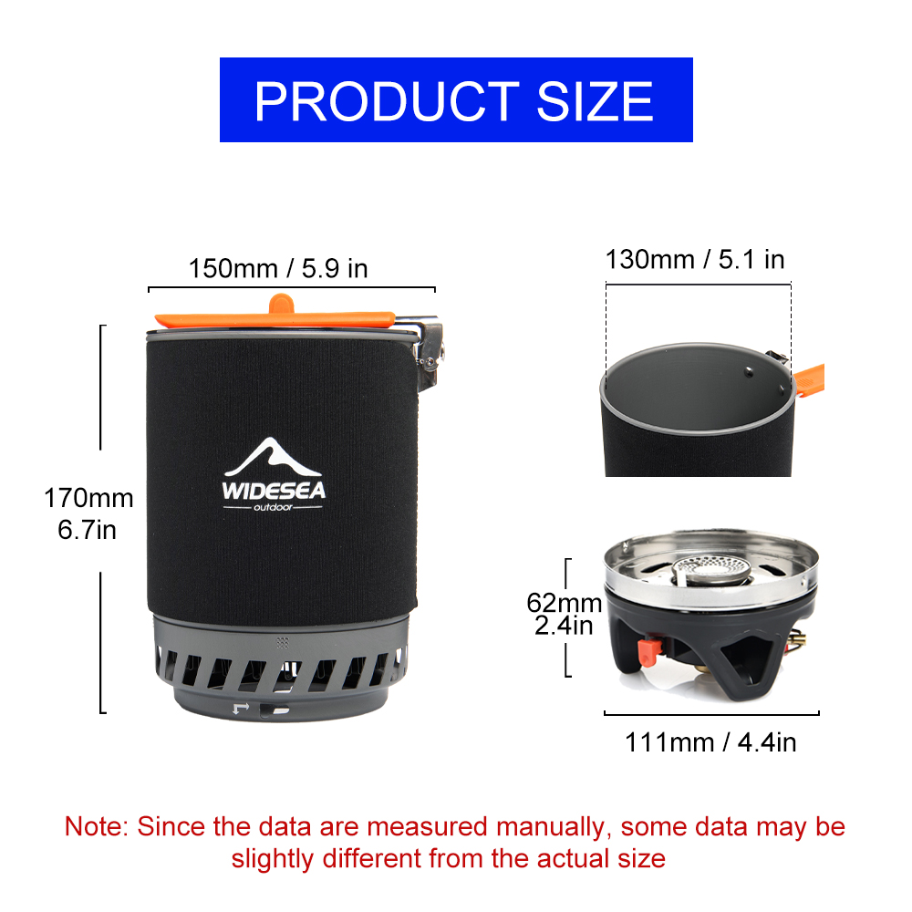Zestaw do gotowania na kemping – Outdoor Camping Burner recenzja i cena