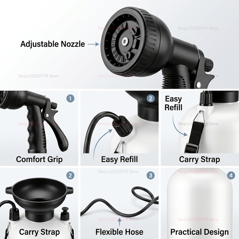 Przenośny prysznic kempingowy  – Outdoor Camping Heater recenzja i cena