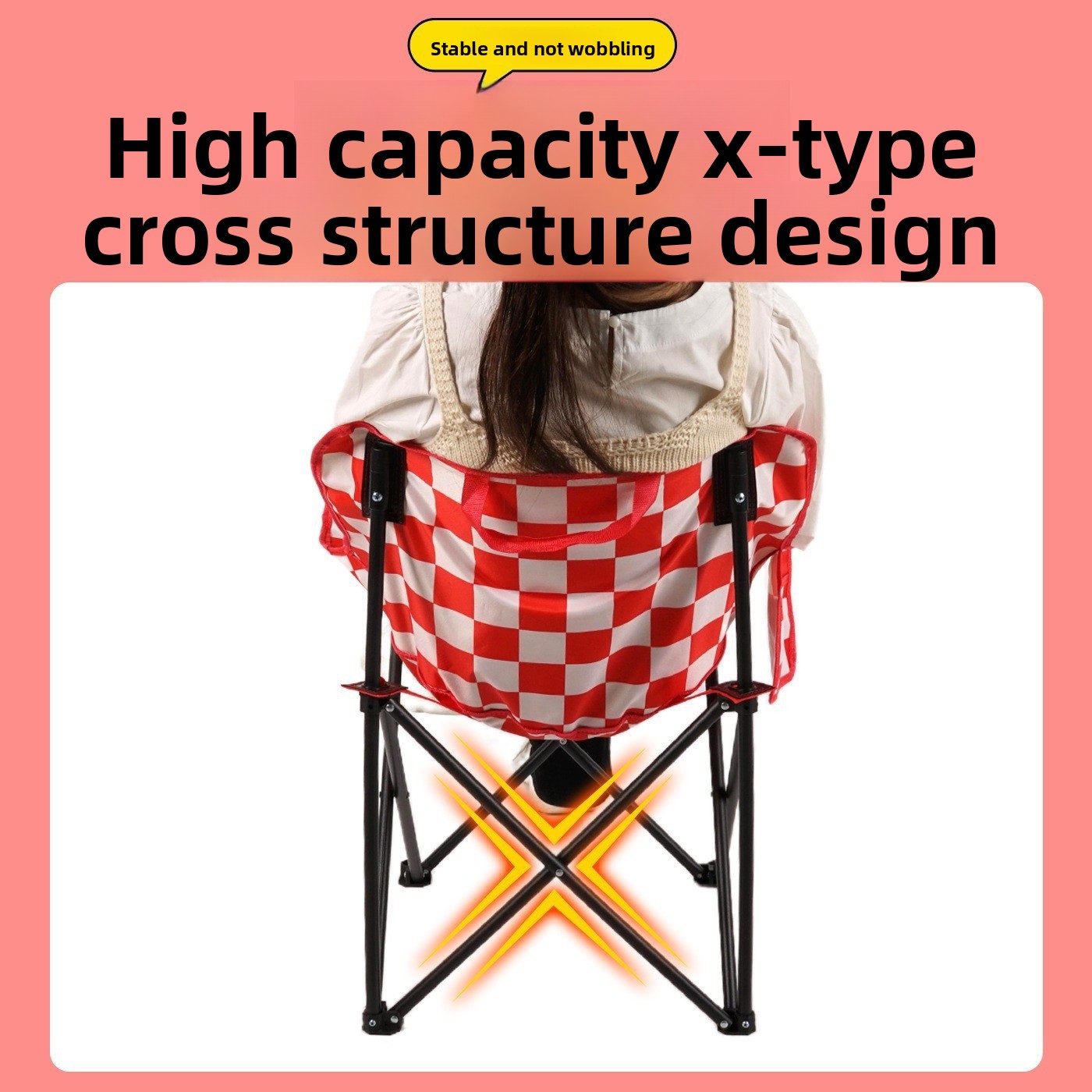 Składane krzesło księżycowe na – Outdoor Camping Table And Chairs recenzja i cena