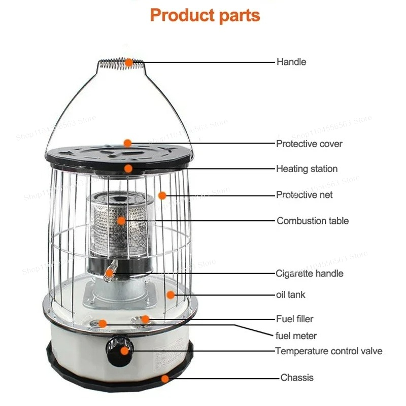 Przenośny grzejnik, kuchenka d – Outdoor Camping Heater recenzja i cena