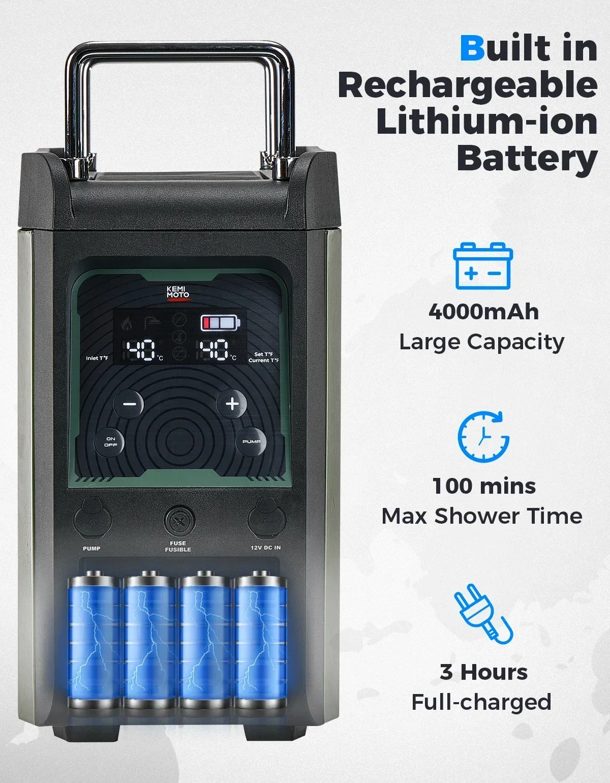 KEMIMOTO Przenośny Podgrzewacz – Outdoor Camping Heater recenzja i cena