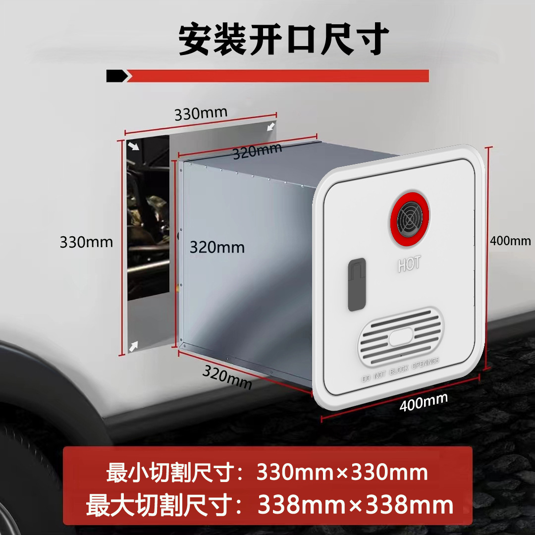 Przenośny podgrzewacz wody do  – Outdoor Camping Heater recenzja i cena