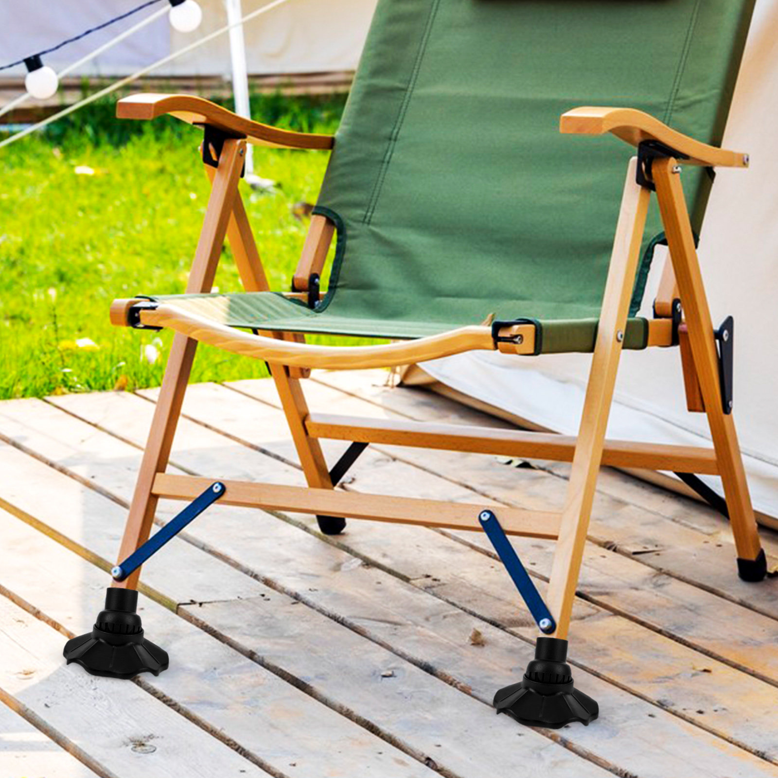 4 szt. Osłonek na nogi krzeseł – Outdoor Camping Table And Chairs recenzja i cena