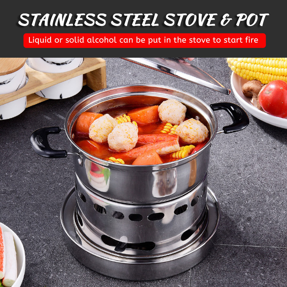 Zestaw kuchenki alkoholowej ze – Outdoor Camping Burner recenzja i cena