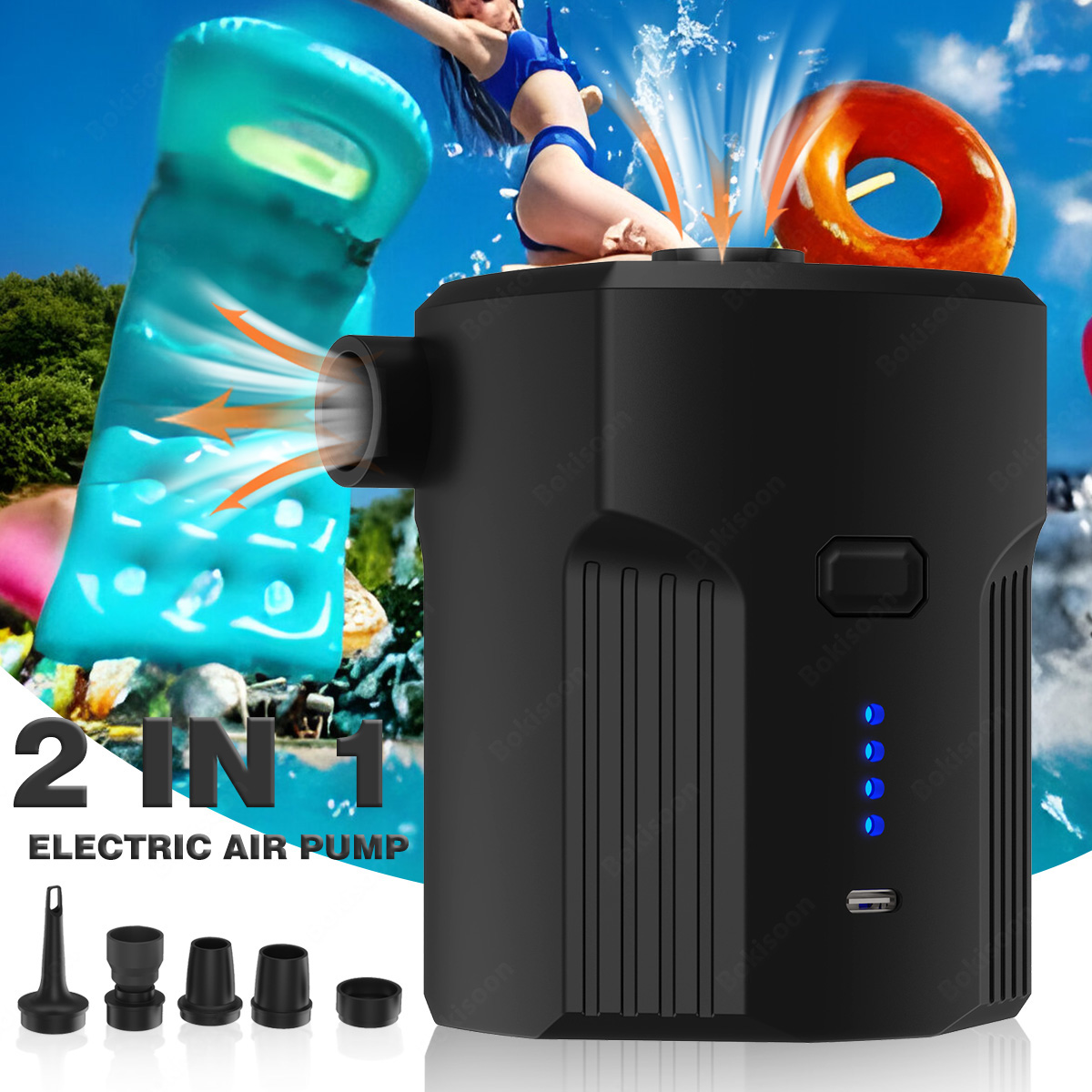 Przenośna elektryczna pompka d – Outdoor Camping Mattress recenzja i cena
