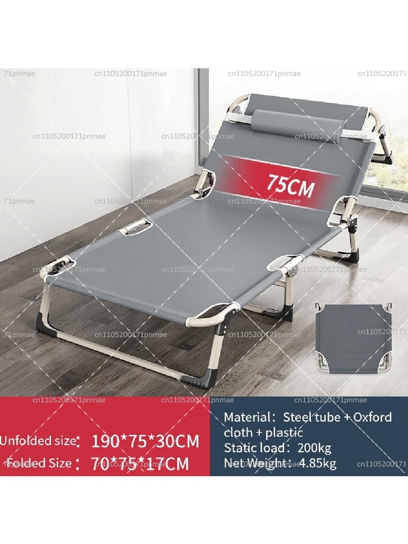 Metalowe składane łóżko jednoo – Outdoor Camping Mattress recenzja i cena