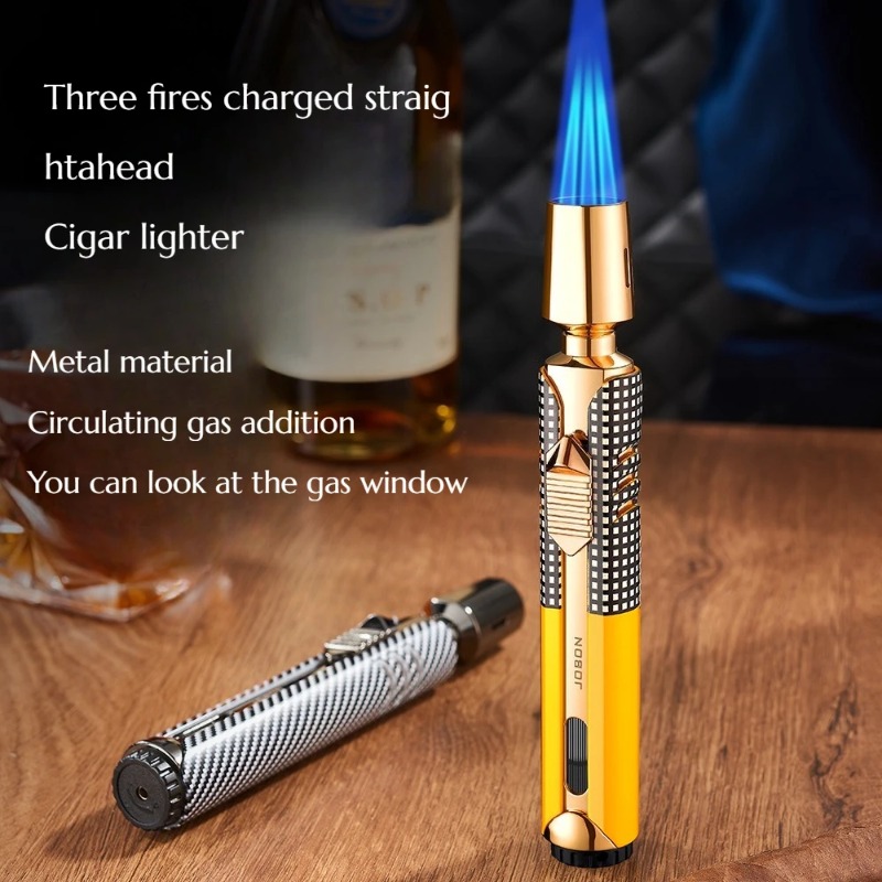 JOBON Metalowy Zapalniczka Gaz – Outdoor Windproof Lighter recenzja i cena