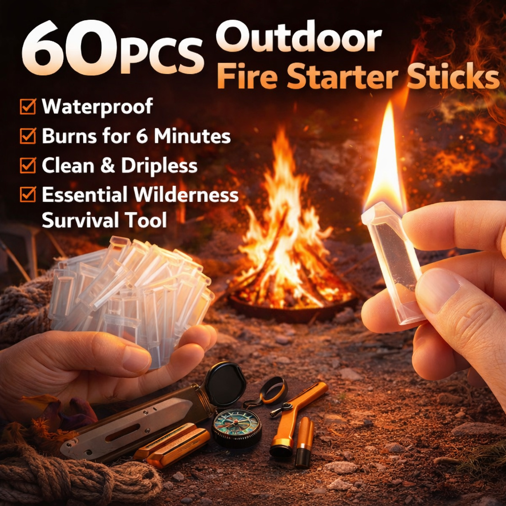 60 SZTUK Wodoodpornych Sztyftó – Outdoor Camping Burner recenzja i cena
