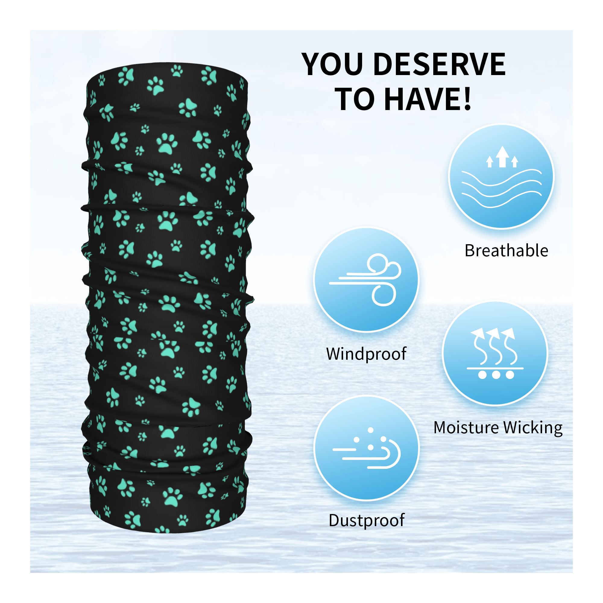 Wielofunkcyjna chusta/bandana  – Trekking Gaiters recenzja i cena