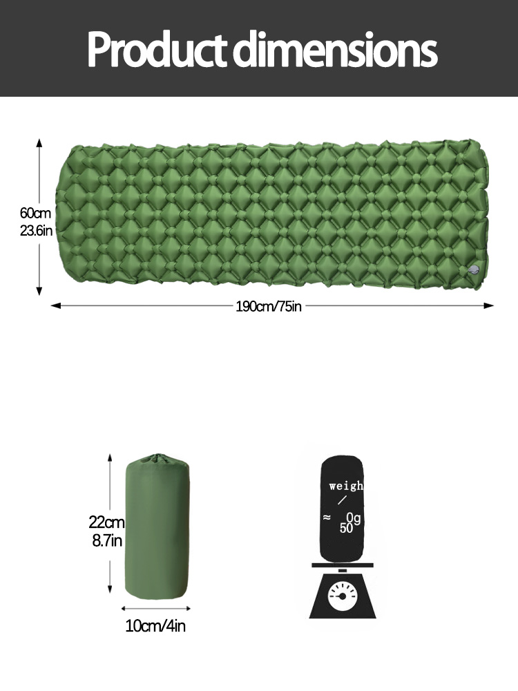 Nadmuchiwany materac kempingow – Outdoor Camping Mattress recenzja i cena